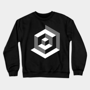 Findigo Illusion "Falling Dice" T-Shirt Motiv Crewneck Sweatshirt